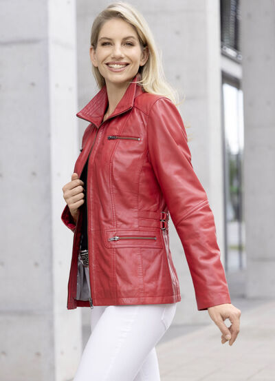 Lederkurzjacke von &bdquo;Caminari&ldquo; 