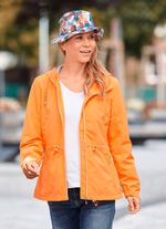 Jacke mit verdeckten Rei&szlig;verschlusstaschen ORANGE