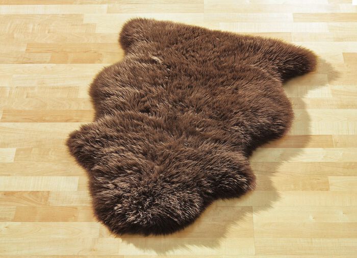 Vorleger aus echtem Merino-Lammfell 
