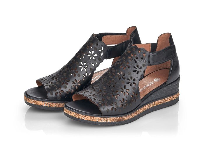 Sandale mit Klettverschluss 