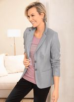 Blazer mit Knopfleiste 