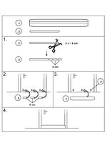 Schurwoll-Zugluftstopper für Türen ANTHRAZIT
