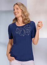 Shirt mit Strasszier 