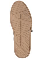 ELENA EDEN Schn&uuml;rschuh  mit Velour-Besatz SCHWARZ-BEIGE