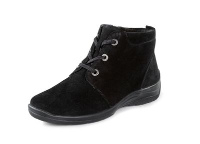 Waldl&auml;ufer, bequeme Damen-Boots, Winterschuhe, Weite H, mit herausnehmbarem Fu&szlig;bett 