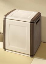 Gartenboxen aus robustem Polypropylen BEIGE