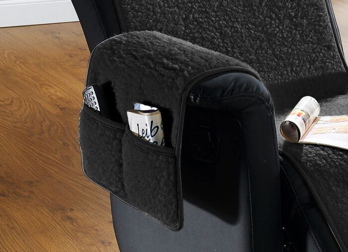 Licardo Sessel- und Armlehnenschoner aus reiner Schurwolle 