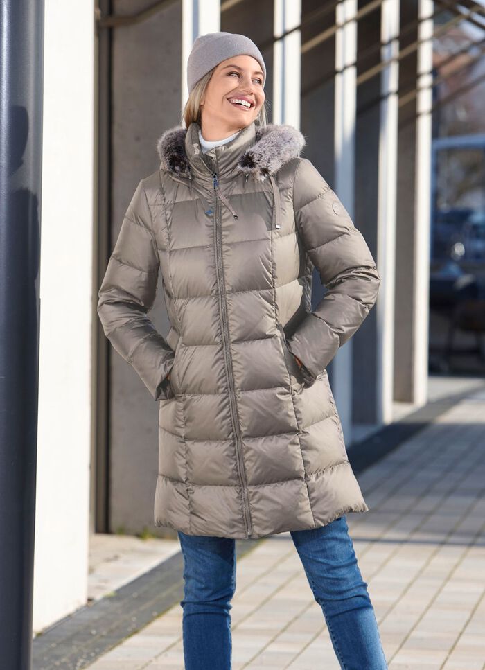 Daunen-Kurzmantel in 2 Farben 