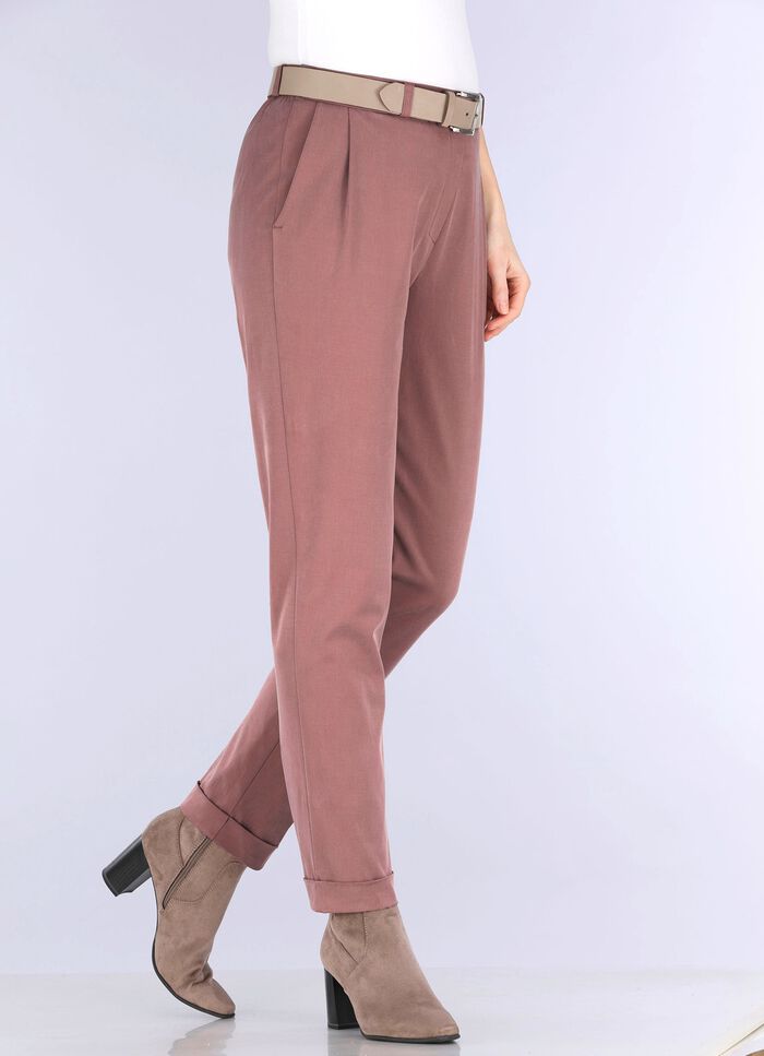 Kn&ouml;chellange Hose in Schlupfform 