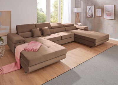 Polsterm&ouml;bel mit Funktion und verstellbaren Kopfst&uuml;tzen 