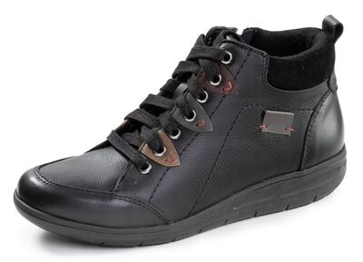 ELENA EDEN, bequeme Damen-Boots, Weite H, mit herausnehmbarem Fu&szlig;bett 