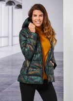 Jacke mit fester Kapuze 