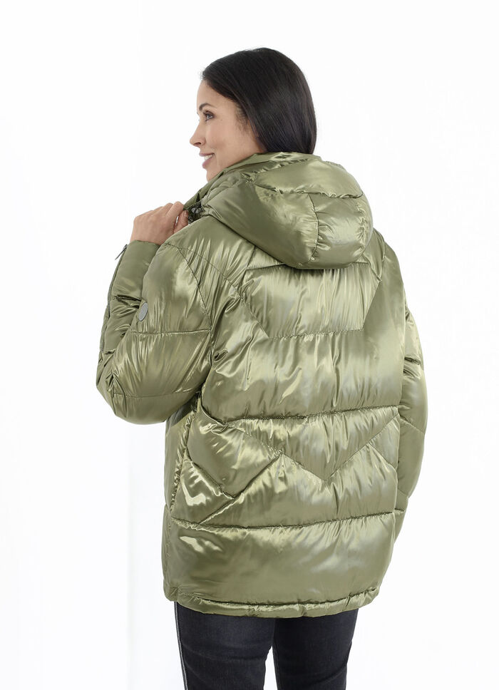 Funktionsjacke im Puffer-Style