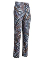 Hose mit r&uuml;ckw&auml;rtigen Dehnbundeins&auml;tzen 