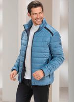 Steppblouson in 2 Farben TAUBENBLAU