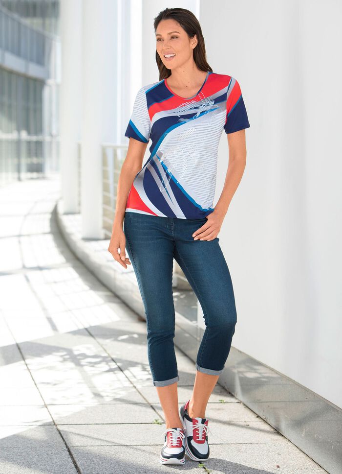 Jeans mit Push-up-Effekt 