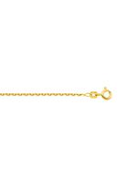 Diamantierte Ankerkette aus Gold 