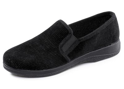 Klassische Herren-Hausschuhe, mit Gummizug 