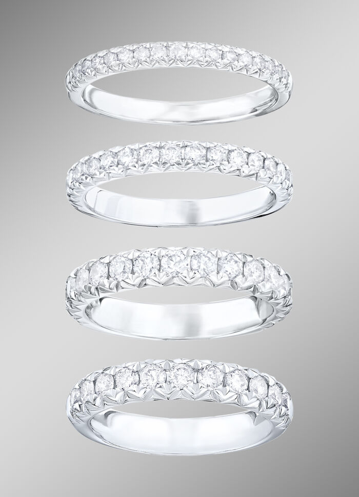 Memoire-Brillantring in verschiedenen Karatgewichten 