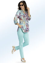 Shirt-Tunika mit h&uuml;bscher Biesenzier 