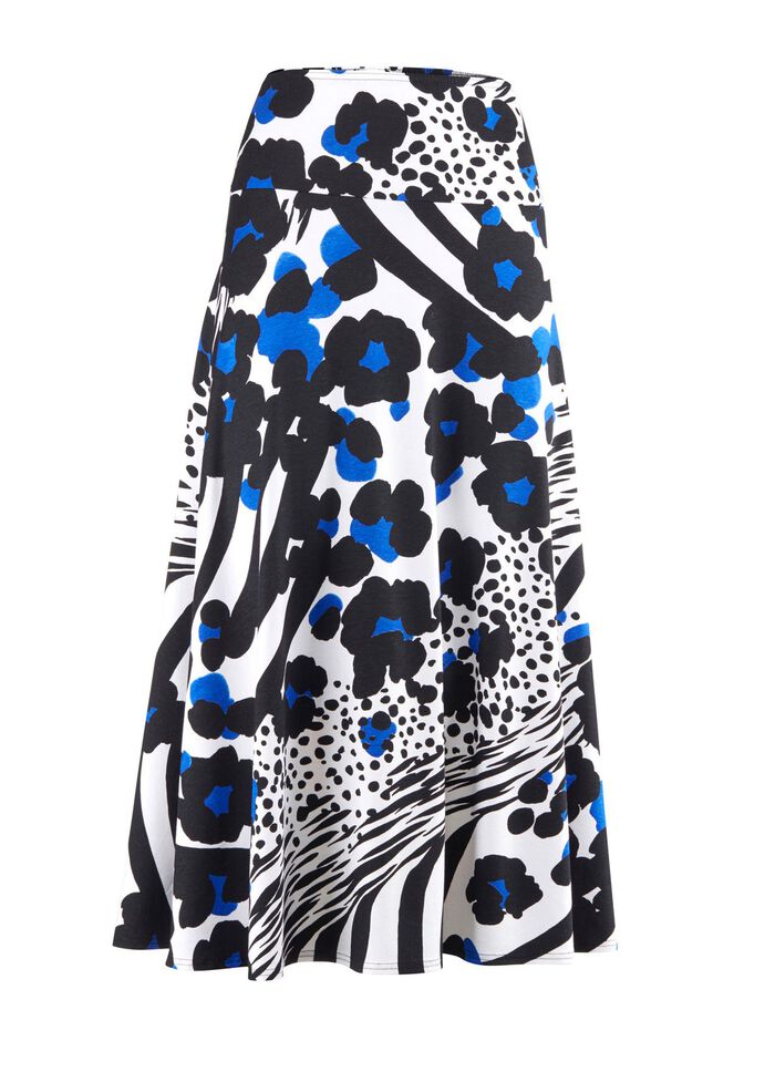 Rock mit figurg&uuml;nstiger, breiter Passe 