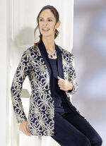 Edles Chasuble in Marine-Gold MARINE-GOLD