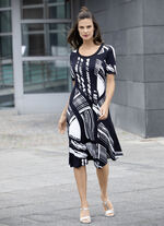 Kleid in Schlupfform 