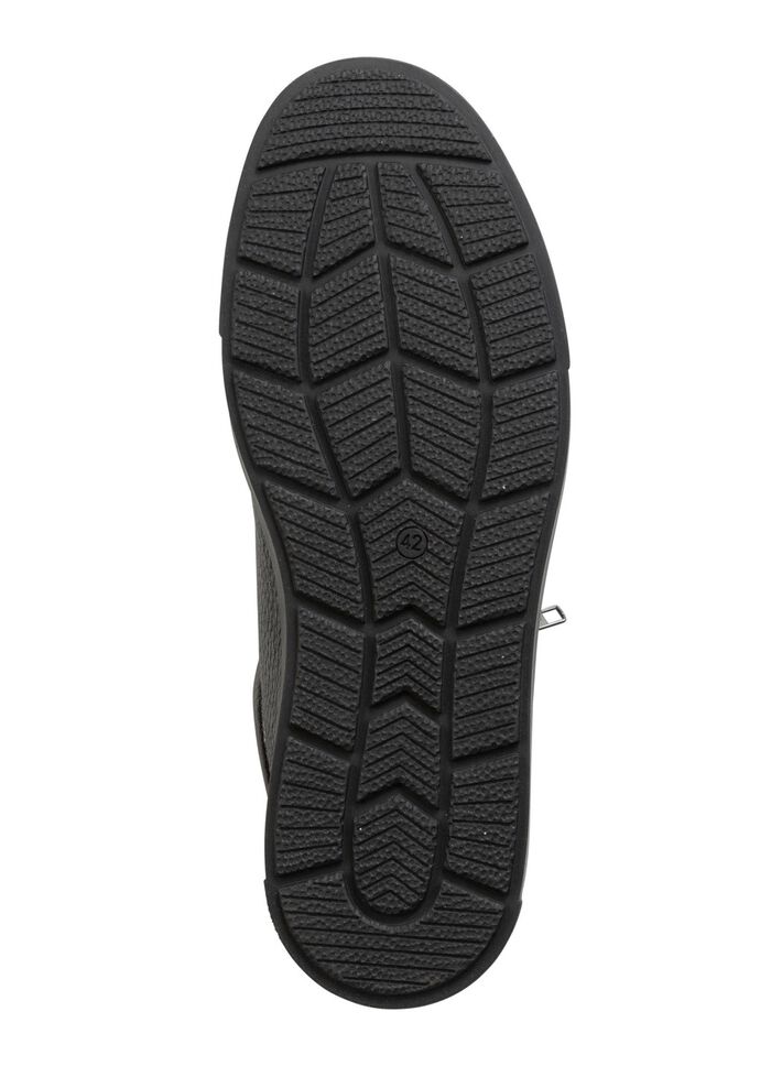 GINO GALANTE, klassische Herren-Sneaker, mit herausnehmbarem Fu&szlig;bett SCHWARZ