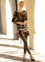 Strick-Tunika in Feinstrick 