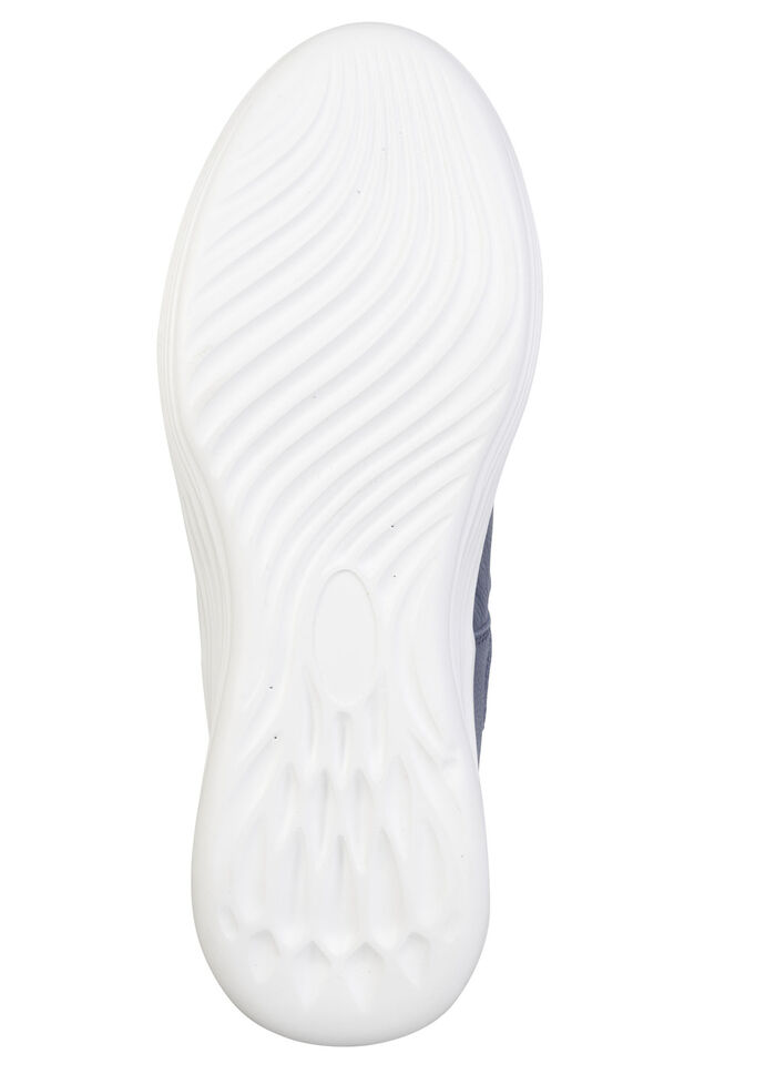 ELENA EDEN, bequeme Damen-Spangenschuhe, Weite H, mit herausnehmbarem Fußbett JEANS