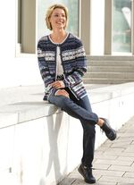 Strickjacke mit Schurwolle 