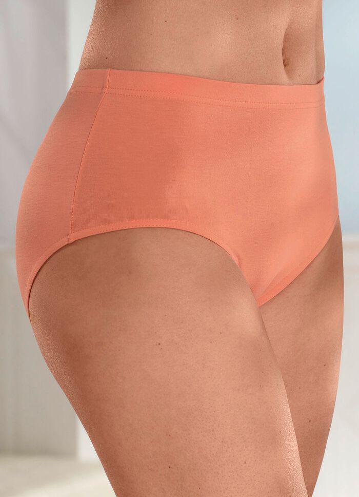 Viererpack Slips mit Gummizug im Bund 