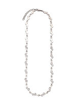 Halskette aus Titan mit synth. Zirkonia 