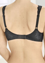 Triumph-Stellina Bügel-BH mit Jacquardmuster SCHWARZ