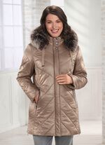 Jacke in 2 Farben GOLDBEIGE