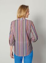 Bluse mit grafischem Druck 