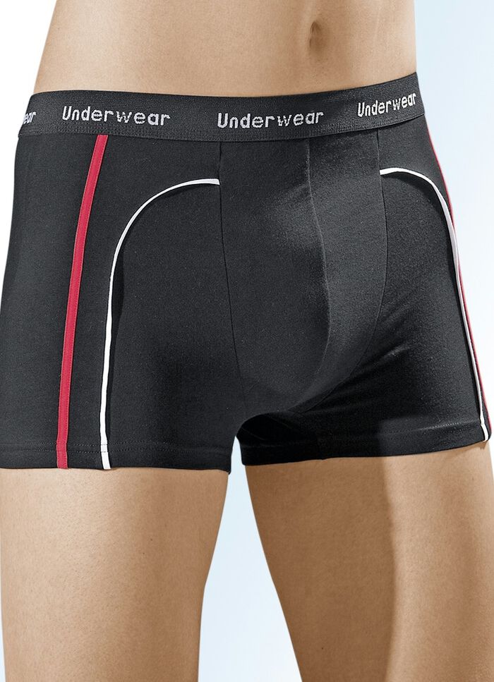 Dreierpack Pants mit Elastikbund 
