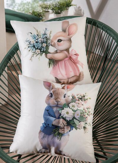 Weicher Kissenbezug in Samtoptik 