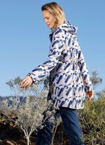 Funktionsjacke mit grafischem Druckdessin 