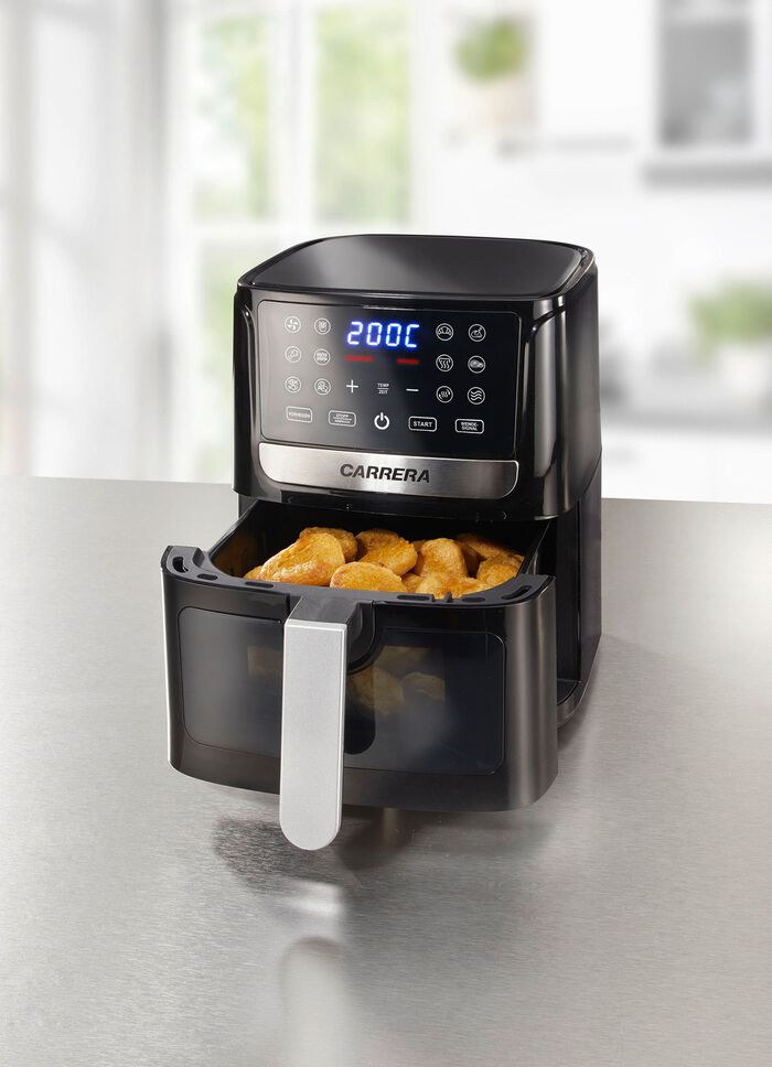 Digitale Hei&szlig;luft-Fritteuse 