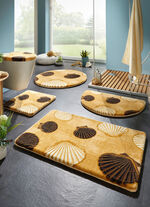 Badvorleger mit rutschhemmender Rückseite GOLD