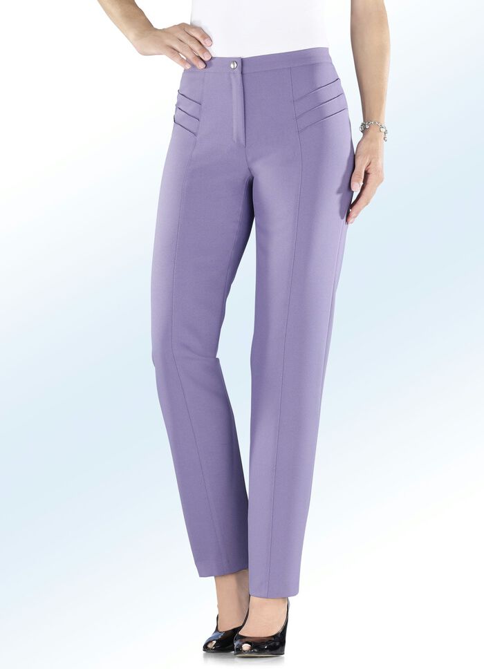 Hose mit hübscher Biesenzier AMETHYST