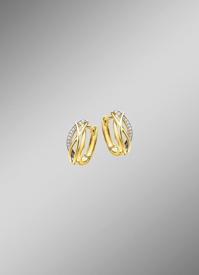 Elegante Klappcreolen 