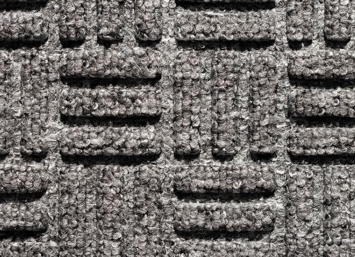 Fußmatte mit rutschhemmender Gummi-Rückseite ANTHRAZIT