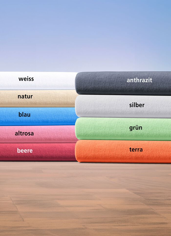 Kuschelweiche Spannbettt&uuml;cher aus hochwertigem Nicki-Velours 