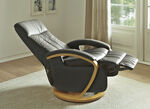 Relaxsessel mit Fußstütze BRAUN