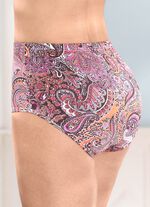 F&uuml;nferpack Slips mit Paisley-Dessin 