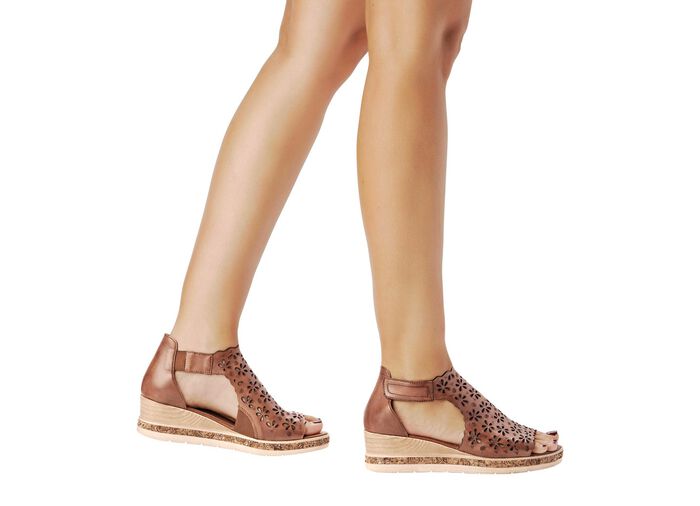 Sandale mit Klettverschluss 