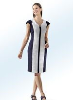 Party-Kleid mit Schmuckbrosche 