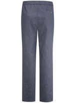 "Klaus Modelle"-Edel-Schlupfjeans mit Gummibund in 2 Farben BLAU